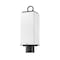 Z-Lite Sana 2 Light Outdoor Post Mount Fixture, Black & White Opal 593PHMR-BK - alternate 2